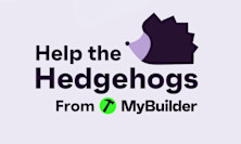 Campaign image for the help the hedgehogs campaign of MyBuilder