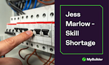 Header for an interview with Jess Marlow about how she began her electrical apprenticeship.