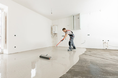 A conversion specialist is converting a basement