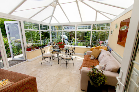 Sunroom dining room