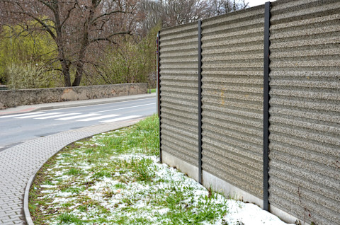 Soundproof fence