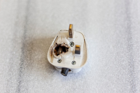 Burnt out plug