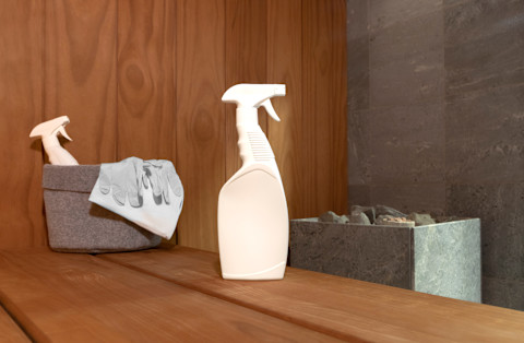 sauna cleaning materials