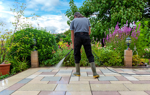 Patio cleaning 2