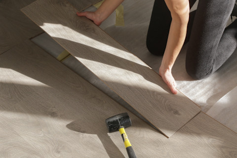 Laminate vs wood floor 