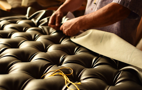 Reupholster furniture