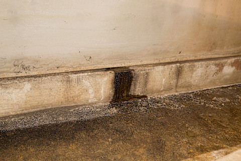 Water seepage