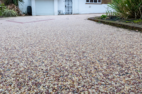 Resin driveway