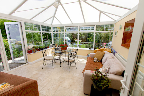 Sunroom dining room