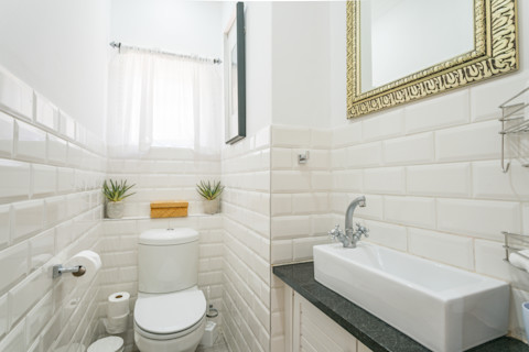 White Bathroom