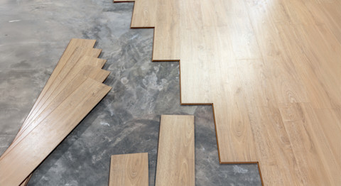 Laminate vs wood floor