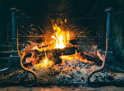 Open up fireplace 2