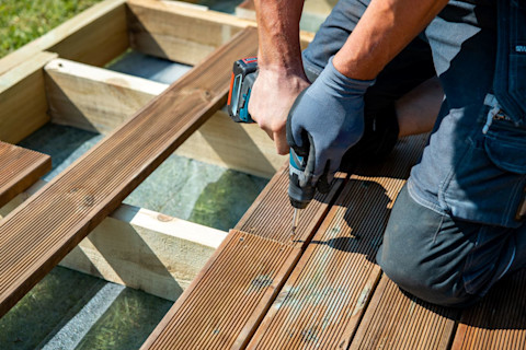 Laying decking on soil 2