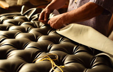 Reupholster furniture