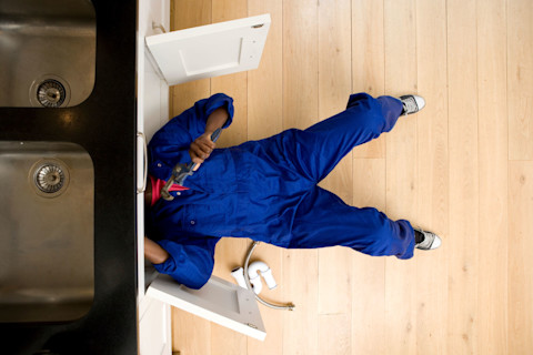 Unclogging a sink
