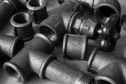 Cast iron pipe 1