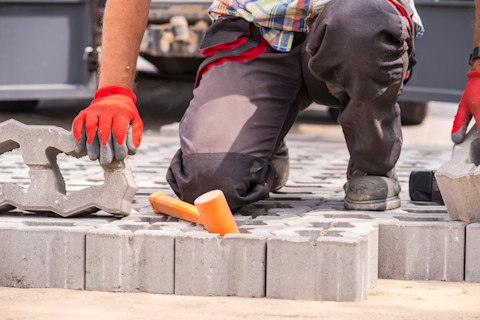 Driveway paving