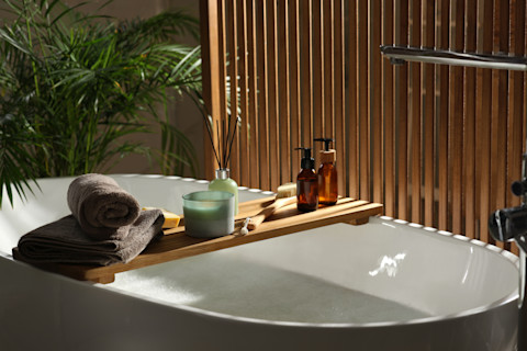 relaxing bathroom