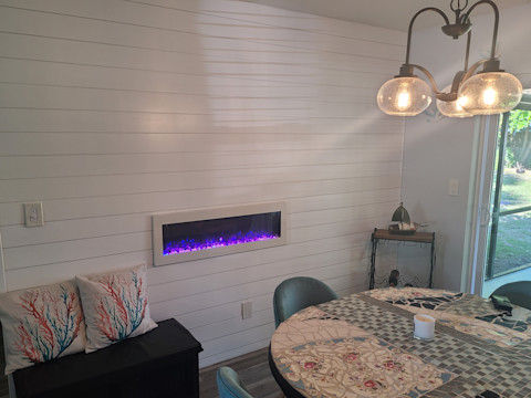 Shiplap Back Panel for a Coastal Vibe  