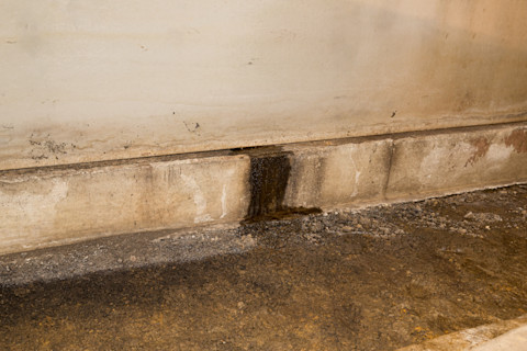 Water seepage