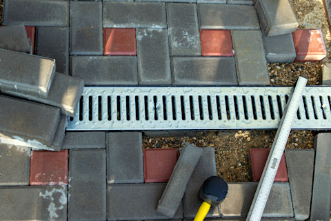 Laying a patio 2