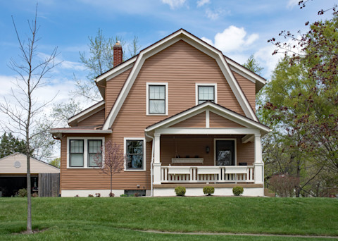 Gambrel roof