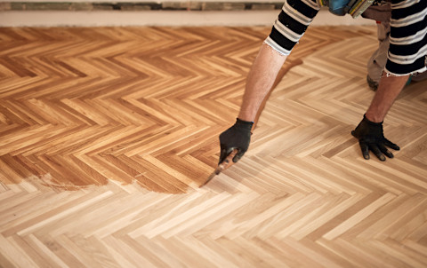 Wooden floor restoration 1