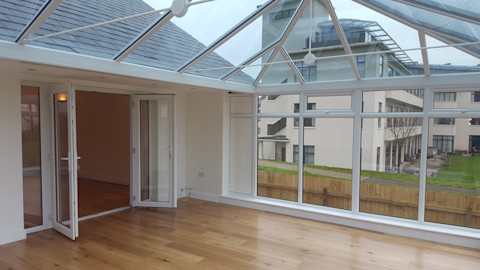 Building a conservatory 1