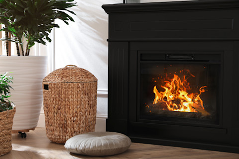 Modern electric fireplace