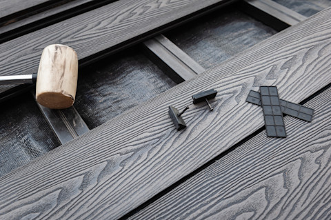 How to install composite decking 3