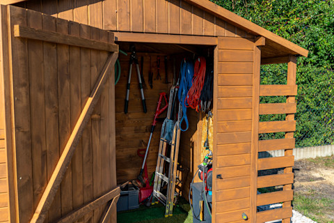 open-garden-shed