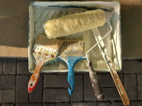 How to paint a shed 2