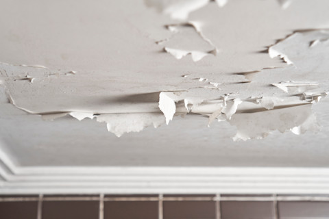 Cracked paint