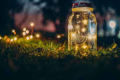 Inexpensive outdoor lighting 2