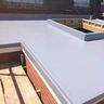 Fibreglass roof and fish pond