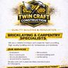 Twin craft construction