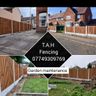 T fencing and garden maintenance