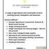M.C Agri & CountrySide Services