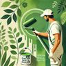 Green wall painters