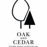 Oak and Cedar landscape