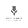 Thistle and brush painting and decorating