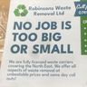 Robinsons waste removal ltd