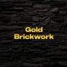 Gold brickwork