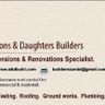 Sons and daughters builders