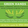 Green hands