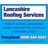 Lancashire roofing services
