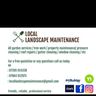 Local landscape maintenance