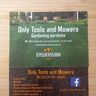 Only tools and Mowers gardening service