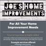 Joe's Home Improvements