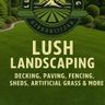 Lush landscaping
